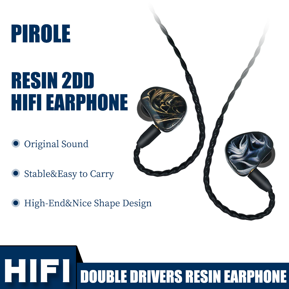 DOUBLE DRIVERS RESIN EARPHONE