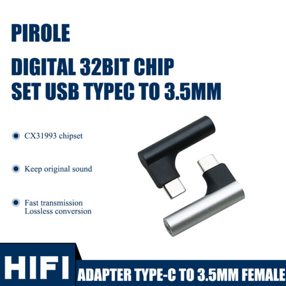 ADAPTER TYPE-C TO 3.5MM FEMALE