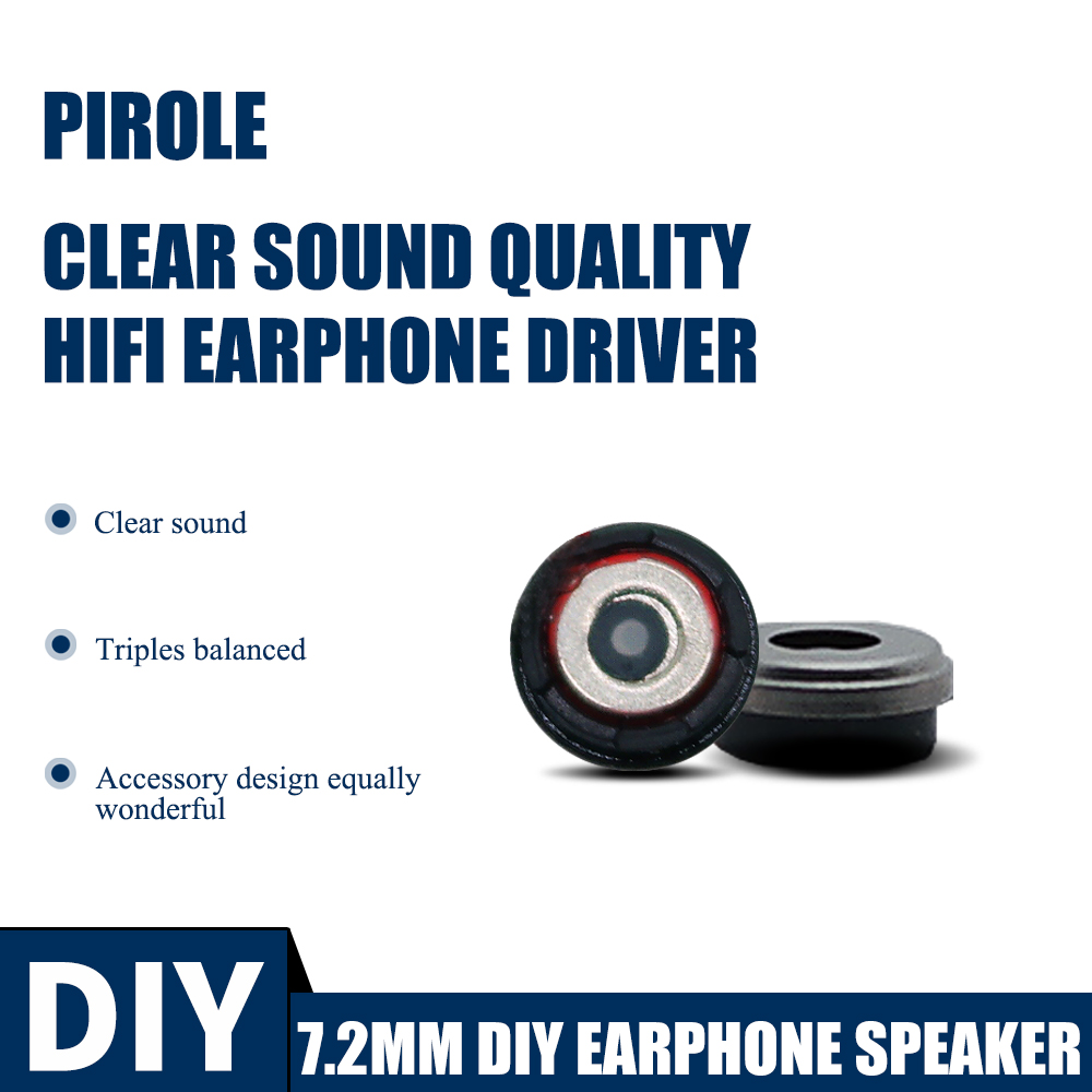 7.2MM DIY EARPHONE SPEAKER